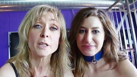 Mature Lesbian Nina Hartley Behind The Tour With Her Sexy Friends