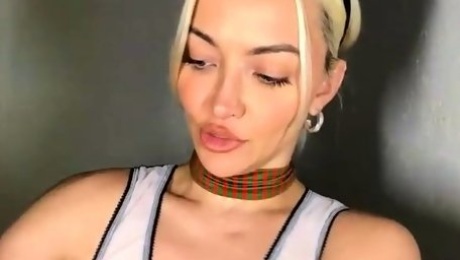 Lindsey Pelas Pink Fishnet Livestream Video Leaked