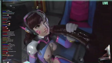 Overwatch Dva Live Stream