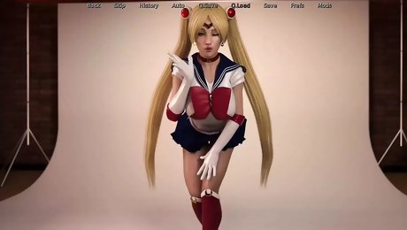 Bloody Passion Cap 17 - My Step Sister Sends Me Pictures of Her Vagina and Sailor Moon Cosplay