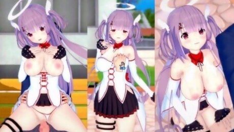 [Hentai Game Koikatsu! ]Have sex with Big tits Vtuber Yumeno Shiori.3DCG Erotic Anime Video.