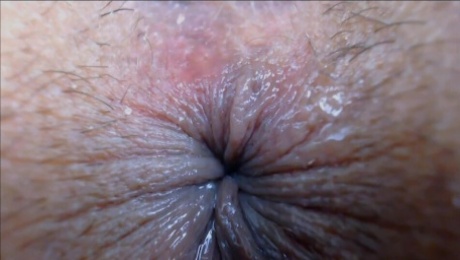 Ass hole close up